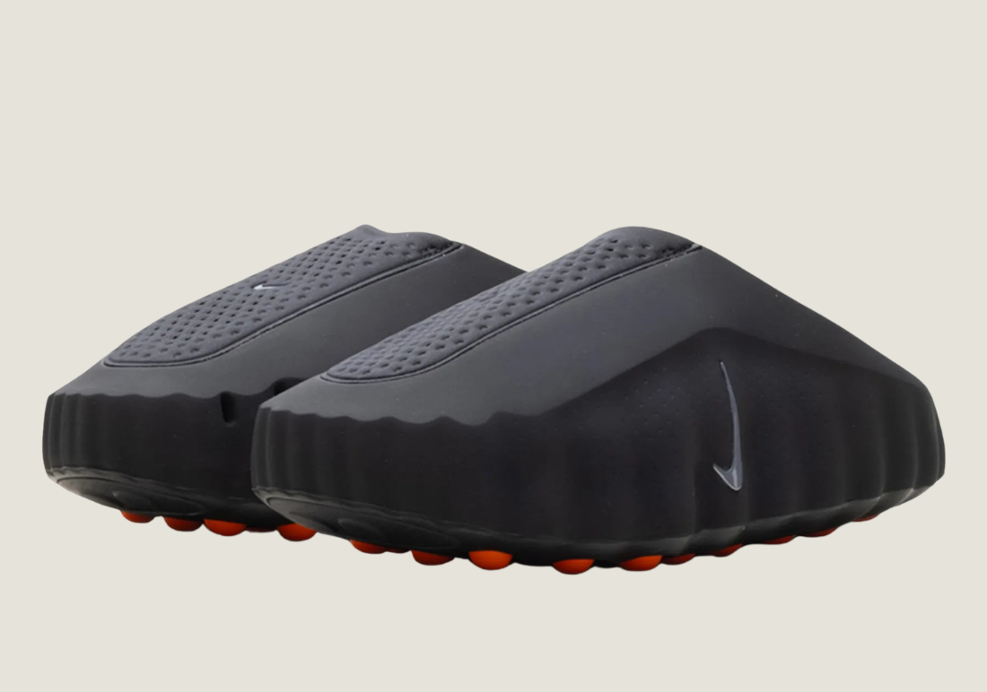 Mind 001 perforated slide Black