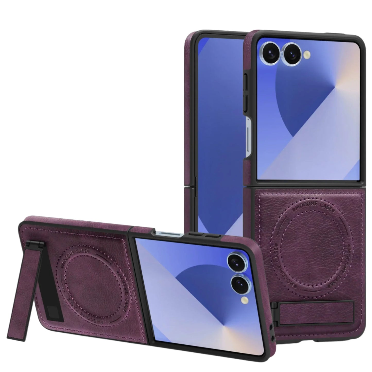 Elegant Leather Magnetic Stand Case