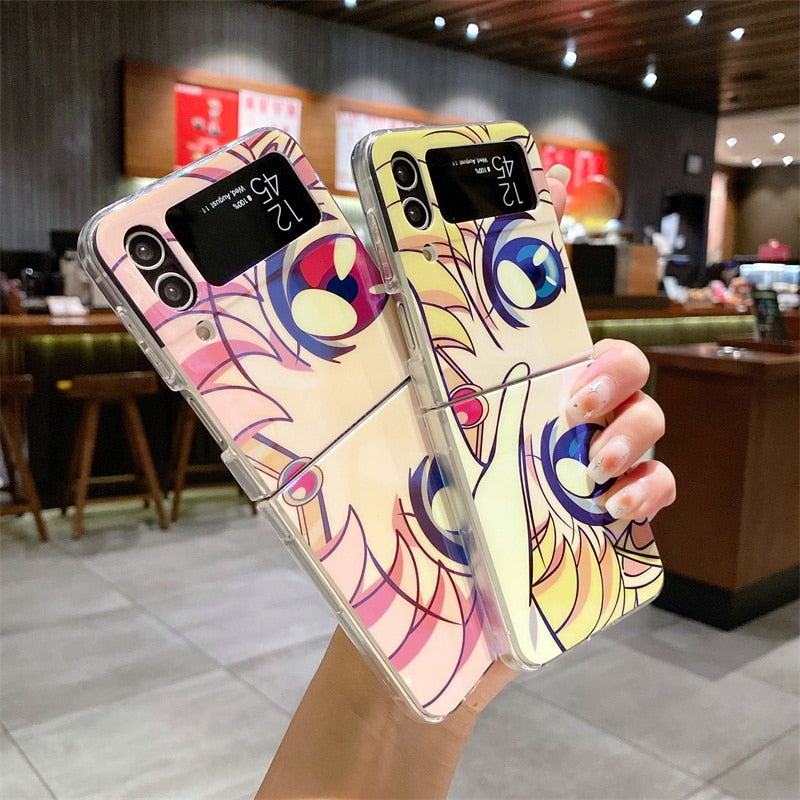 Cute Girls Case For Samsung Galaxy Z Flip 3 & 4