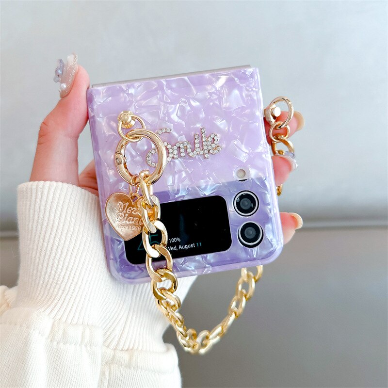 Perfume Bottle Case for Samsung Galaxy Z Flip 3 & 4