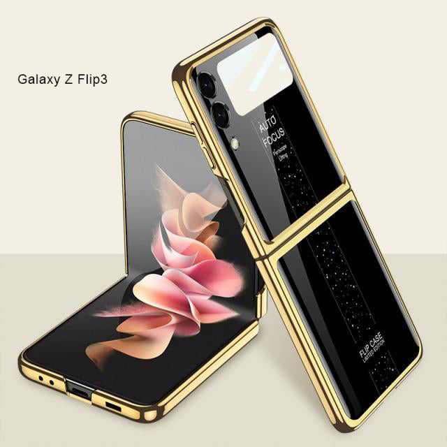 Luxury Marble Case For Z Flip 4