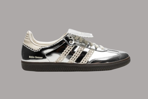 Metallic Silver Heritage Sneakers – Premium Retro Edition