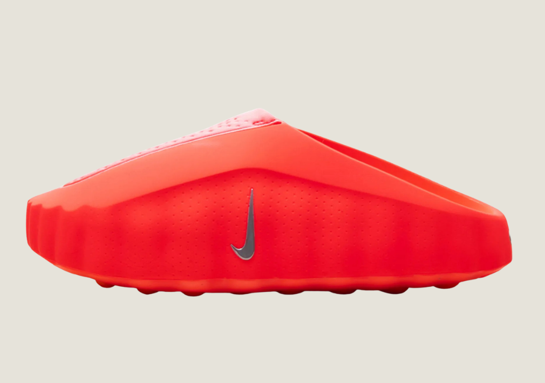 Mind 001 perforated slide Bright Red (Coral tone)
