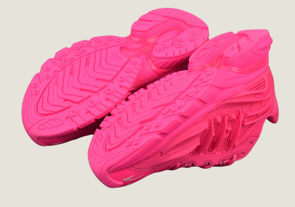 Jellyfish Wave Pro Trainers Solid Grey Pink Edition