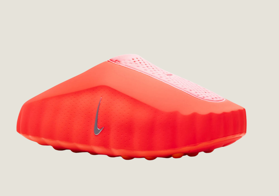 Mind 001 perforated slide Bright Red (Coral tone)