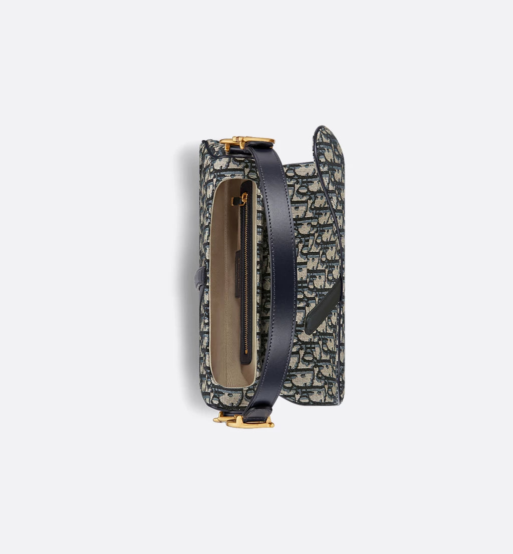 Saddle Bag With Strap - Blue Edition