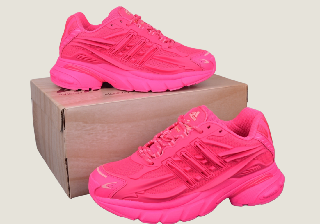 Jellyfish Wave Pro Trainers Solid Grey Pink Edition