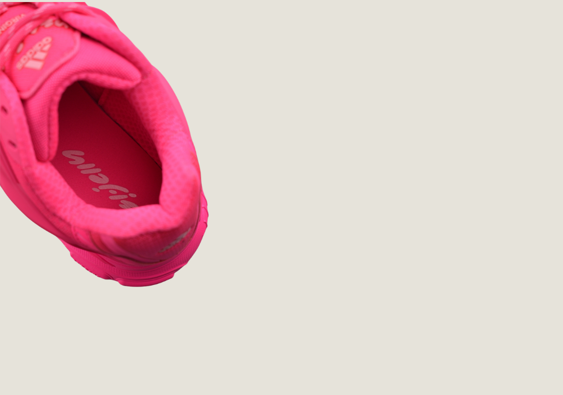 Jellyfish Wave Pro Trainers Solid Grey Pink Edition