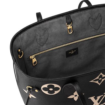 Never Full MM Monogram Empreinte Leather