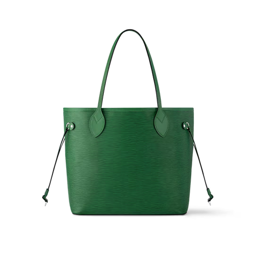 Never Full MM Green Epi Leather