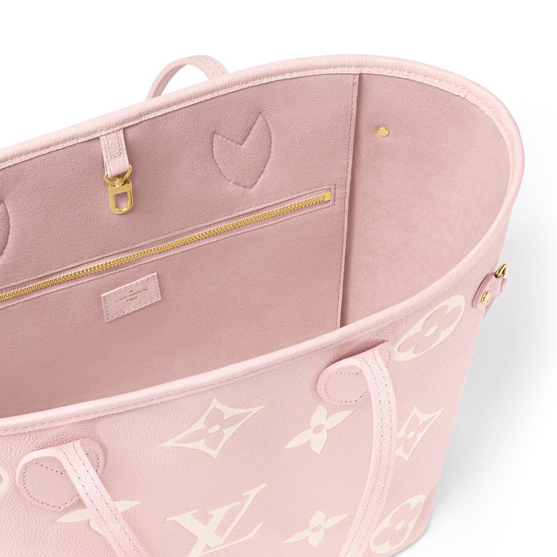 Never Full MM Monogram Empreinte Leather