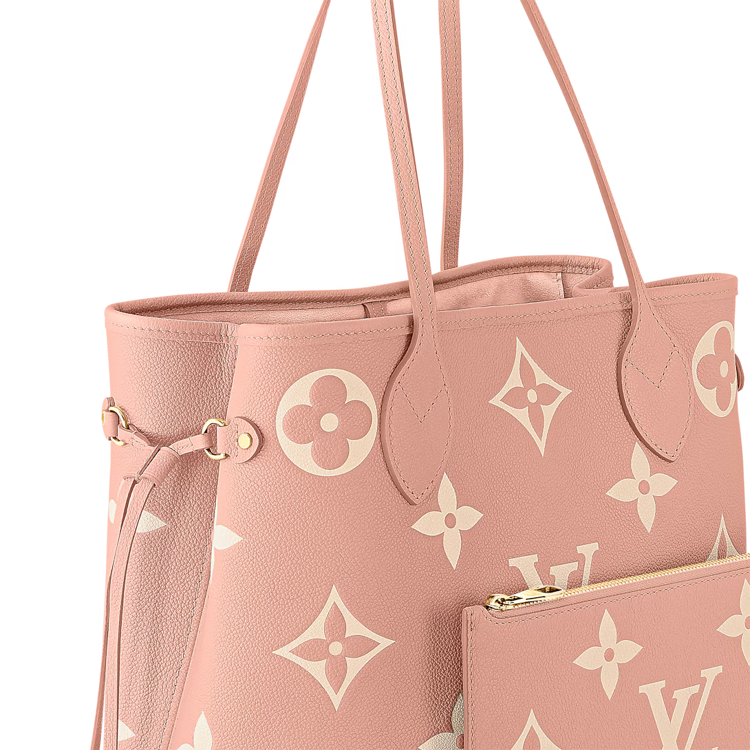 Never Full MM Monogram Empreinte Leather