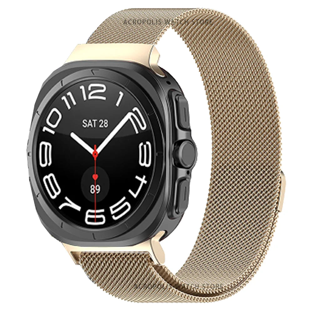 Magnetic Stainless Steel Band for Samsung Galaxy Watch 7 Ultra