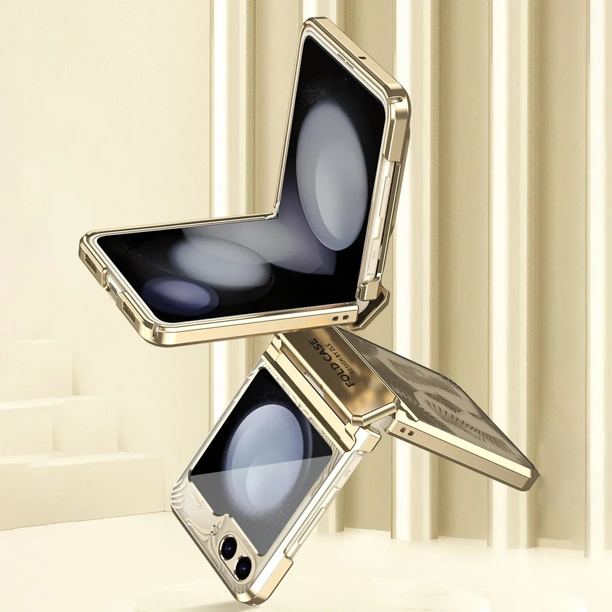 Transparent Case & Hinge Protection