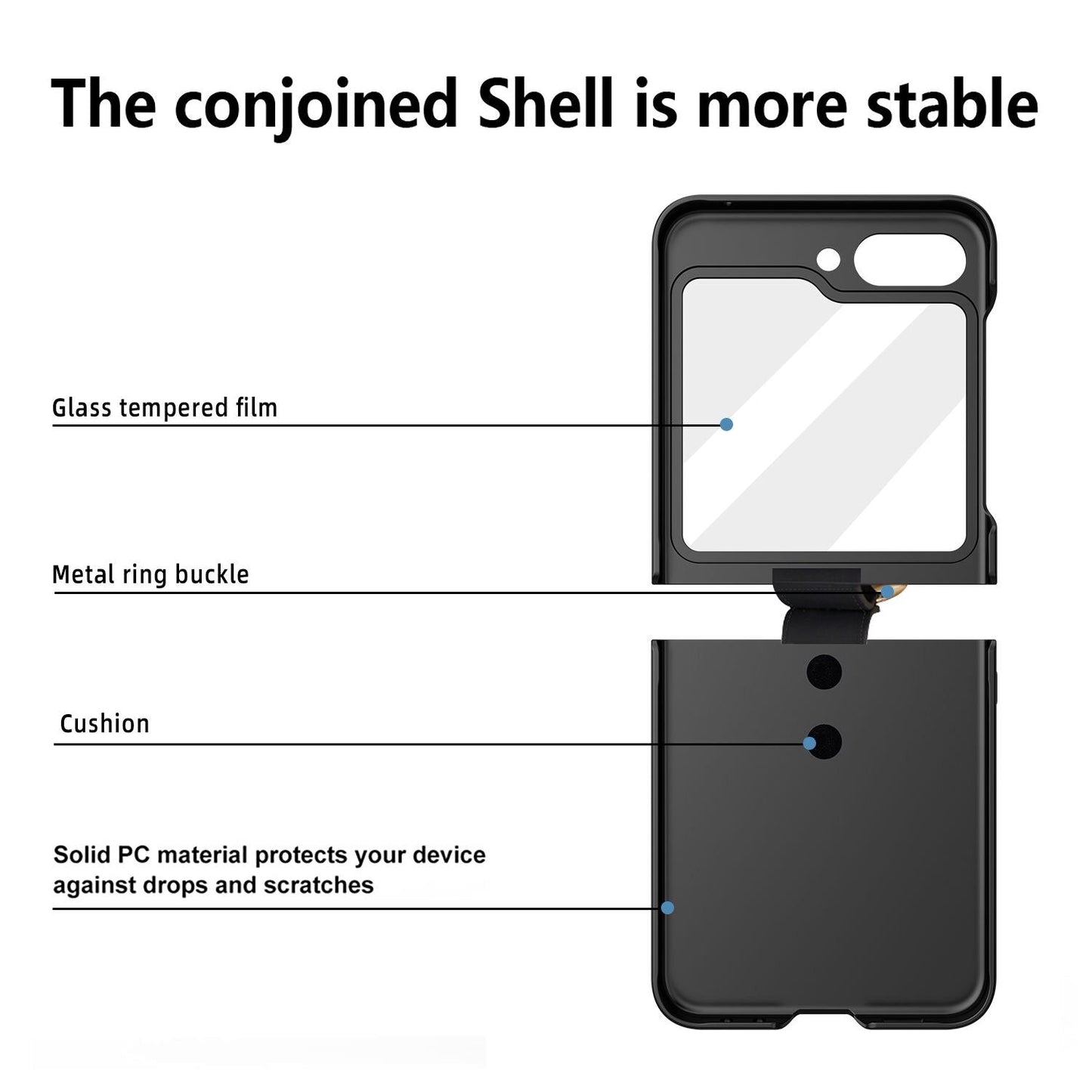 Ultra-thin Shockproof Case for Samsung Galaxy Z Flip 5