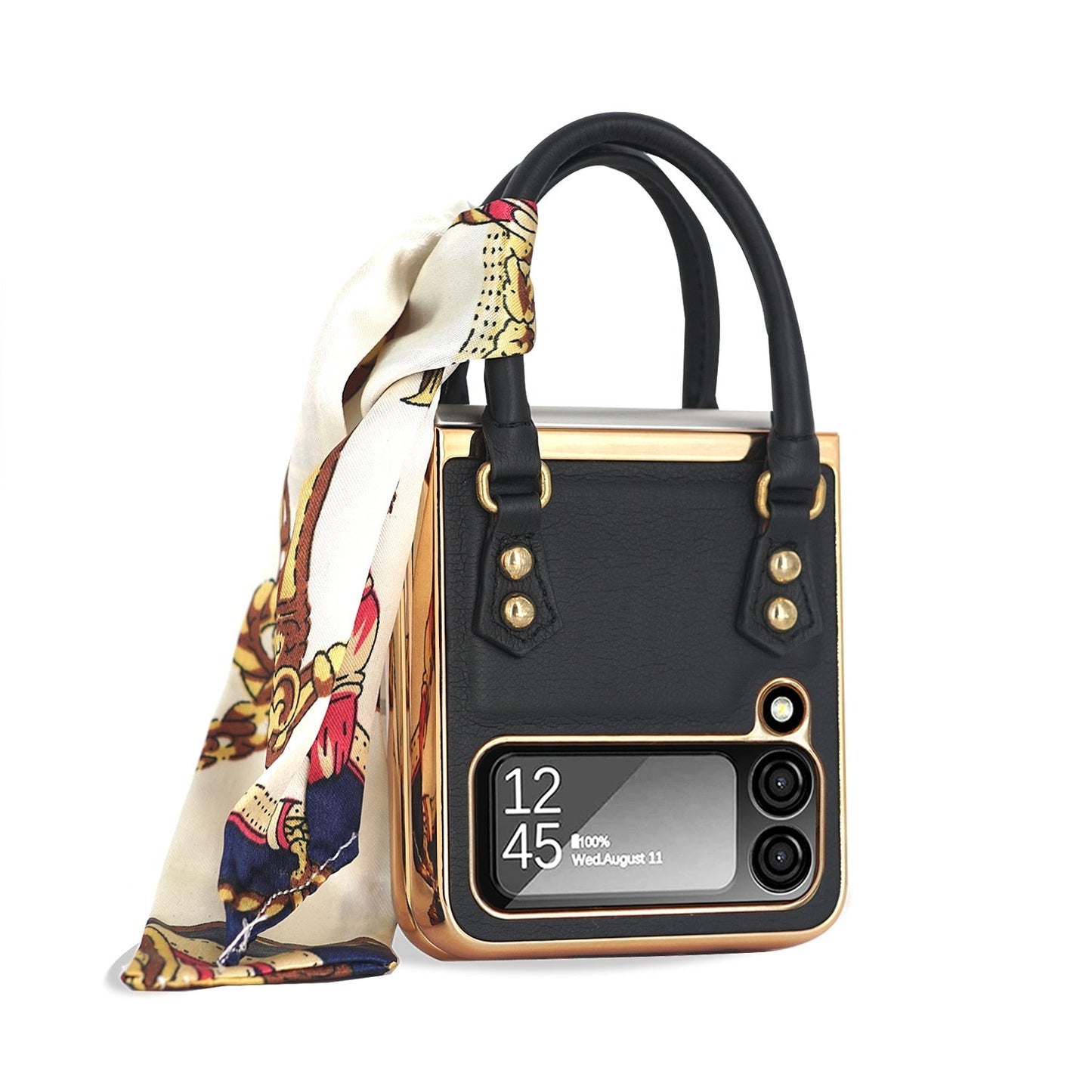 Luxury Leather Case For Samsung Galaxy Z Flip 4