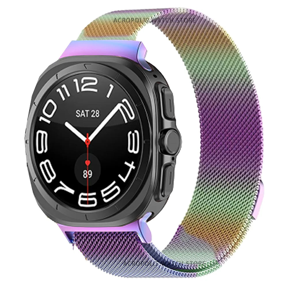 Magnetic Stainless Steel Band for Samsung Galaxy Watch 7 Ultra