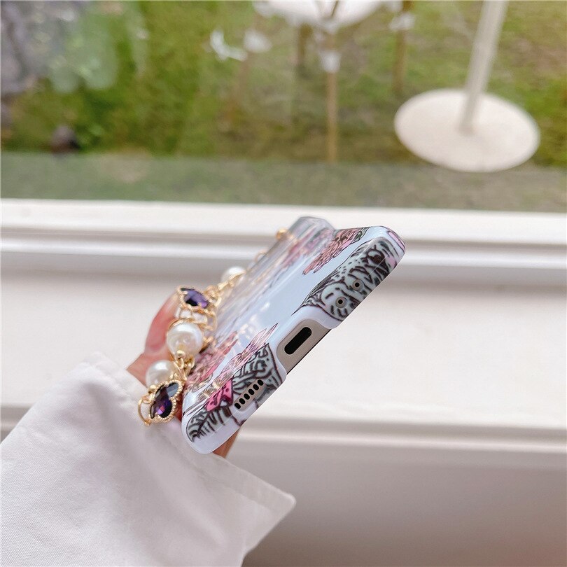 Flower Chain Case for Samsung Galaxy Z Flip 3 & 4