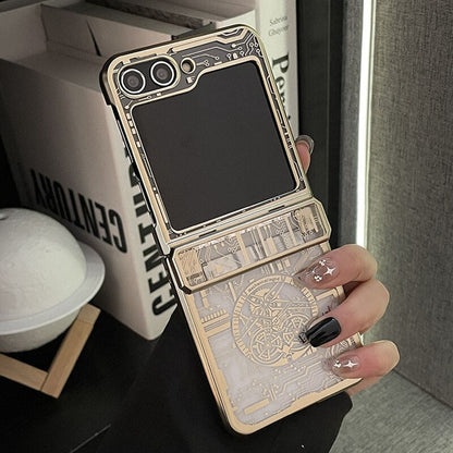 Circuit Pattern Case For Samsung Z Flip 5
