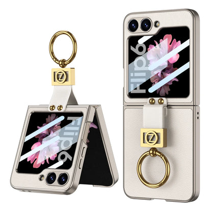 Leather Case with Ring Holder