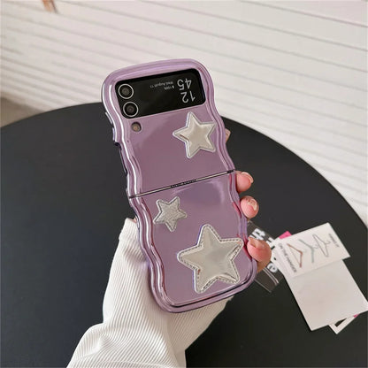 3D Star Matte Case for Samsung Galaxy Z Flip Series
