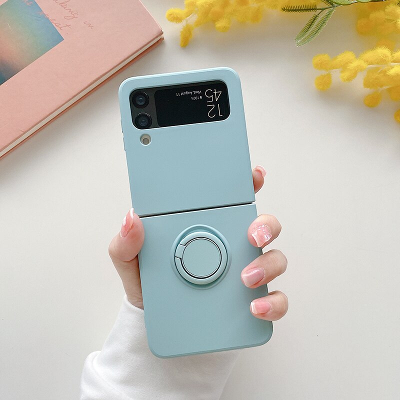 Case with Magnetic Ring Holder for Samsung Galaxy Z Flip 4