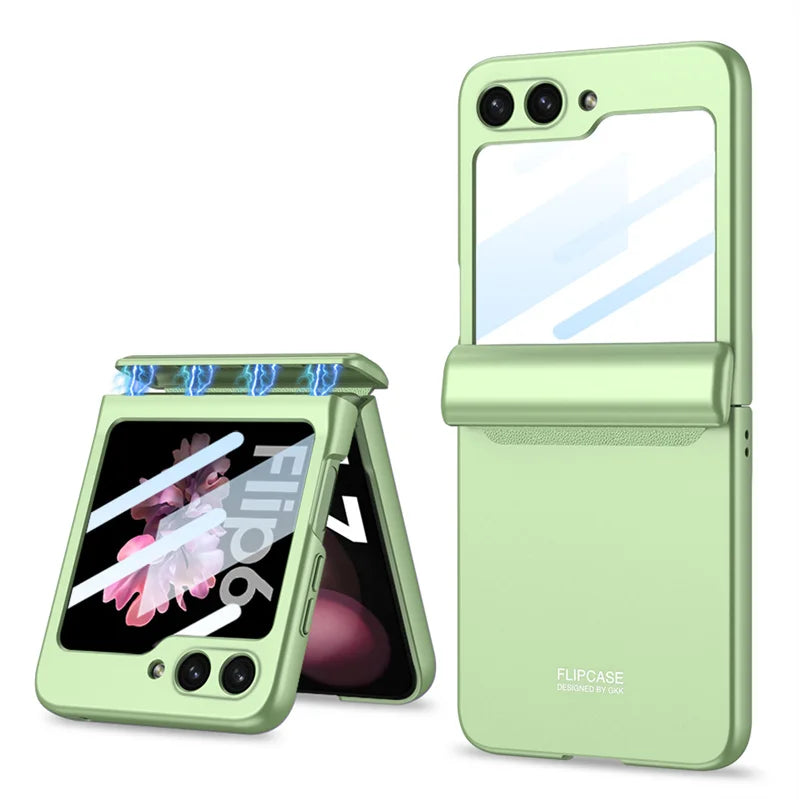 Magnetic Clear Hinge Case