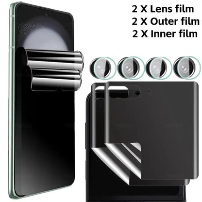 Anti-Spy Screen Protector For Samsung Galaxy Z Flip 6