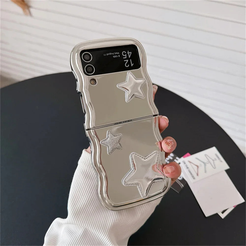 3D Star Matte Case for Samsung Galaxy Z Flip Series