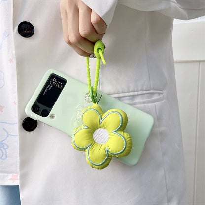 Cute Flower Pendant Case For Samsung Galaxy Z Flip 4
