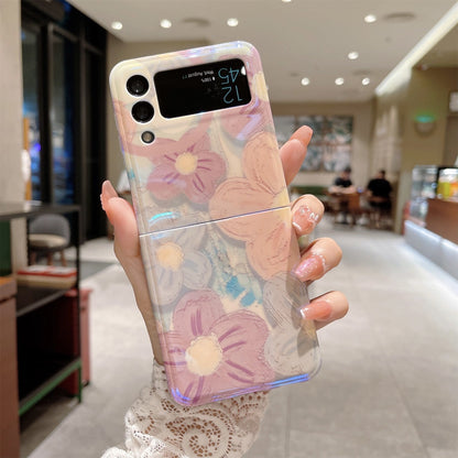 Oil Painting Flowers Case for Samsung Galaxy Z Flip 4