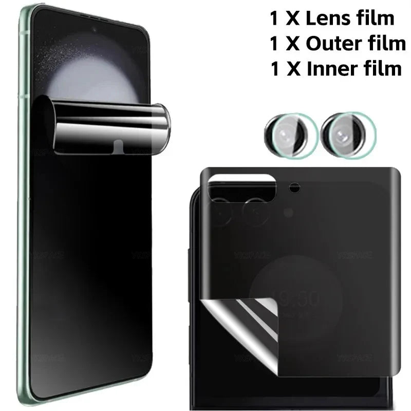 Anti-Spy Screen Protector For Samsung Galaxy Z Flip 6
