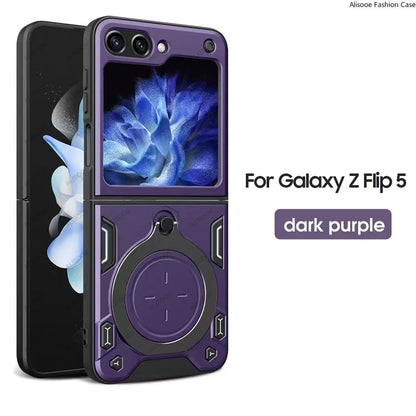 Magnetic Ring Stand Case for Samsung Galaxy Z Flip 5