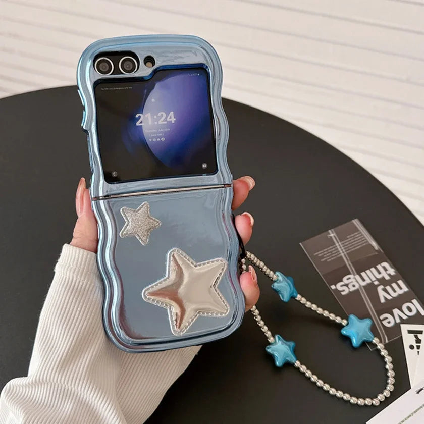 3D Star Matte Case for Samsung Galaxy Z Flip Series