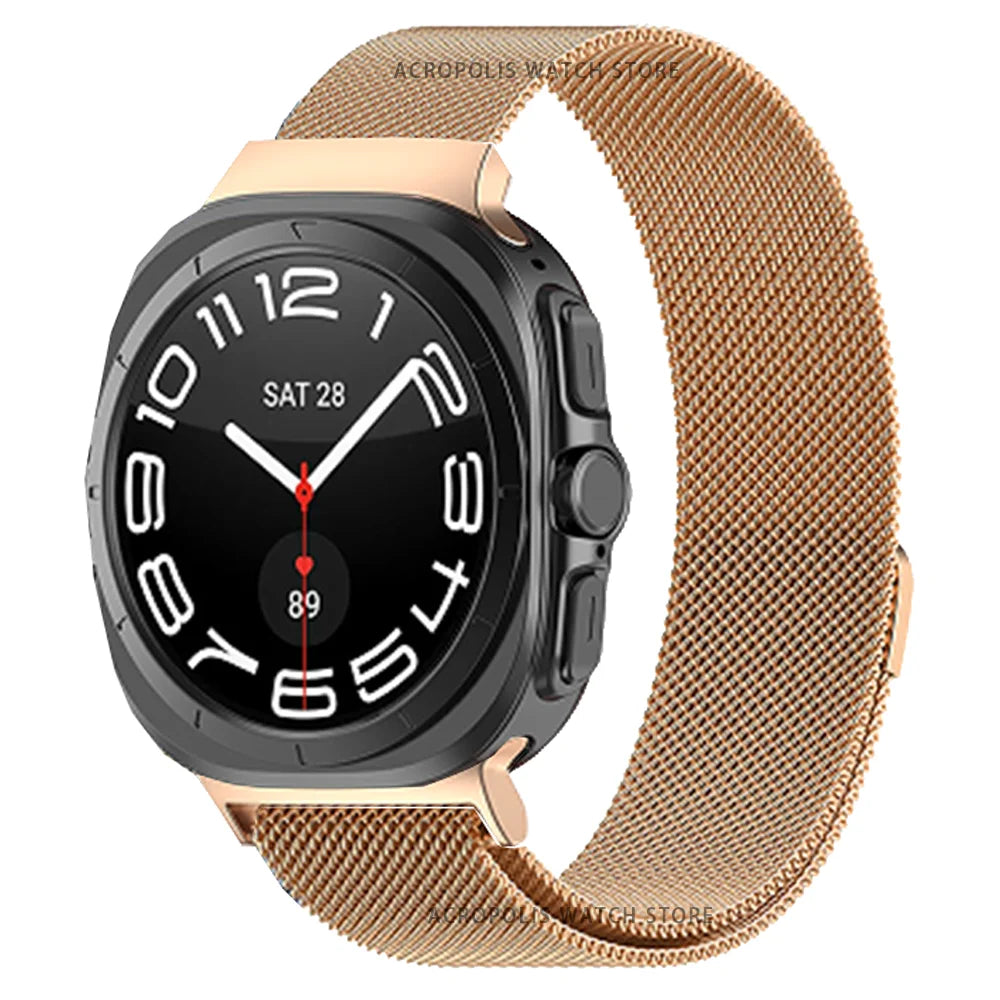 Magnetic Stainless Steel Band for Samsung Galaxy Watch 7 Ultra