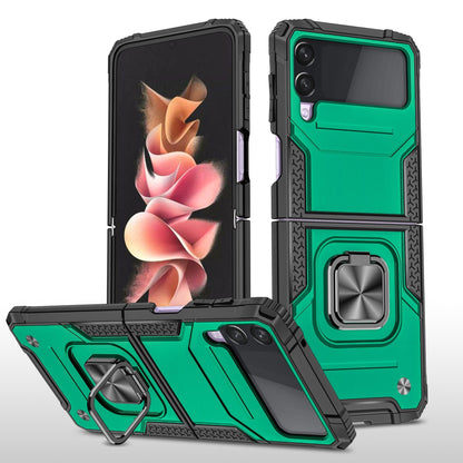 Shockproof Armor Case Stand for Samsung Galaxy Z Flip 4