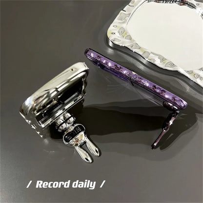 Rabbit Stand Wave Case for Samsung Galaxy Z Flip 3/4/5/6