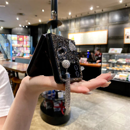 Luxury Heart Diamond Case for Samsung Galaxy Z Flip 3/4/5