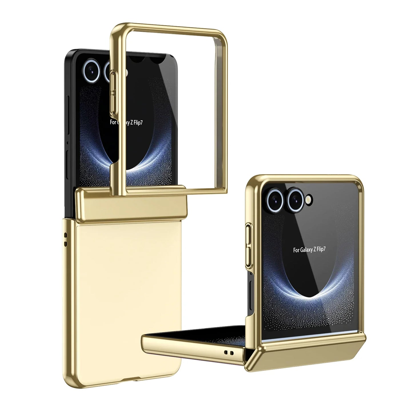 Metal Frame Case with Full Hinge Cover