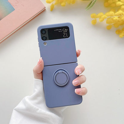 Case with Magnetic Ring Holder for Samsung Galaxy Z Flip 4