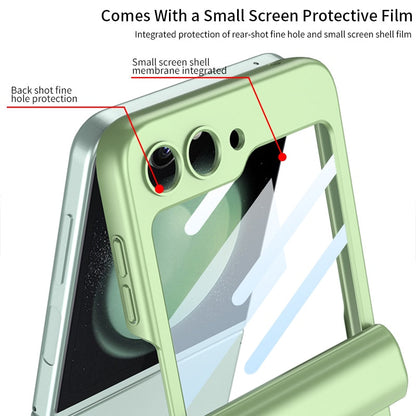 Magnetic Hinge Protection Case With Touch Pen For Samsung Galaxy Z Flip 5