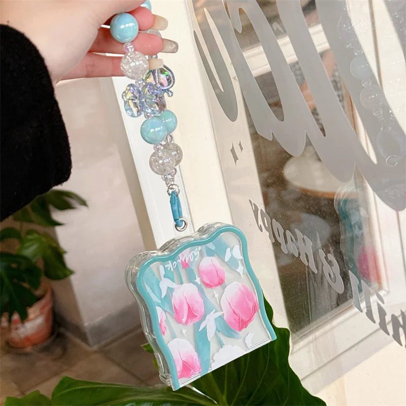 Cute Tulip Flower Case for Samsung Galaxy Z Flip 3/4/5