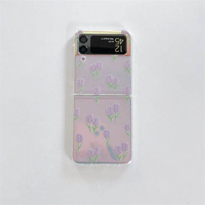 Retro Tulip Flower Case for Samsung Galaxy Z Flip 4