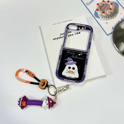 Happy Halloween Ghost Case for Samsung Galaxy Z Flip 3/4/5/6