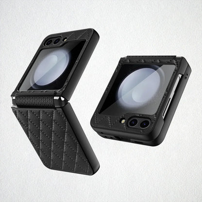 Shockproof Leather Case for Samsung Galaxy Z Flip 6