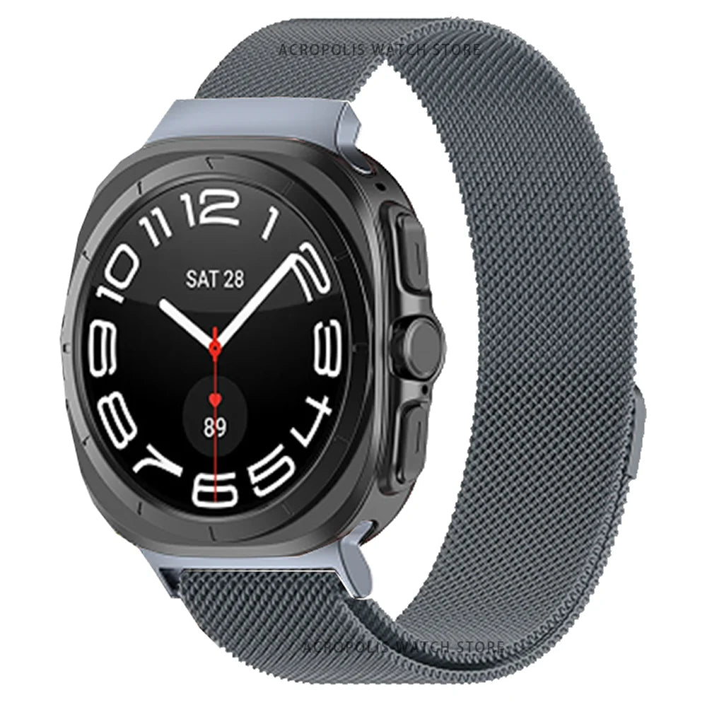 Magnetic Stainless Steel Band for Samsung Galaxy Watch 7 Ultra