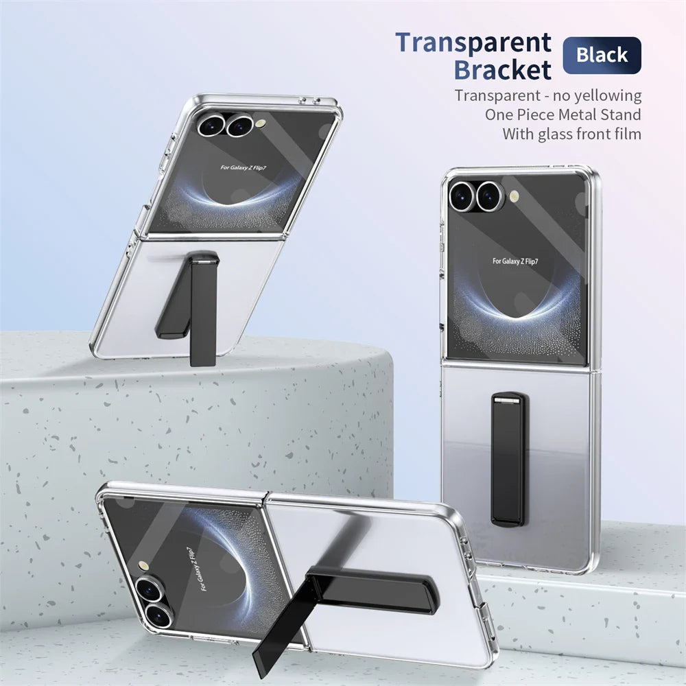 Transparent Case with Kickstand