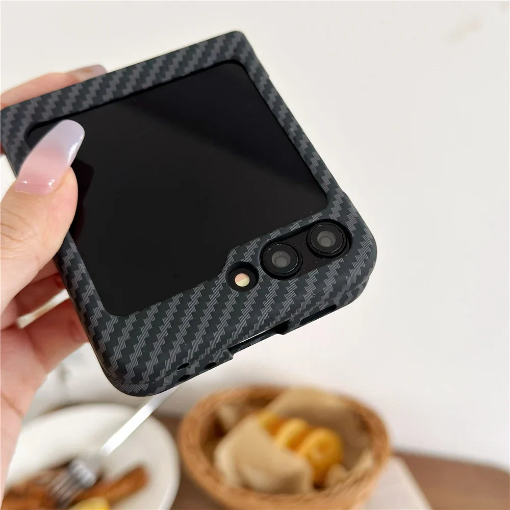 Carbon Fiber Case With Hinge Protection