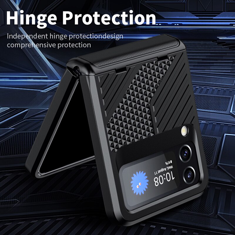 Shockproof Armor Case Hinge Protective Cover For Samsung Galaxy Z Flip 4