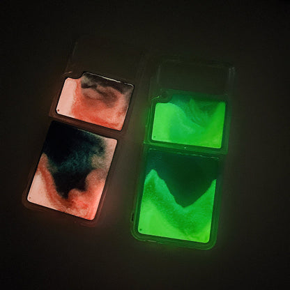 Glitter Neon Phone Case For Samsung Galaxy Z Flip 4